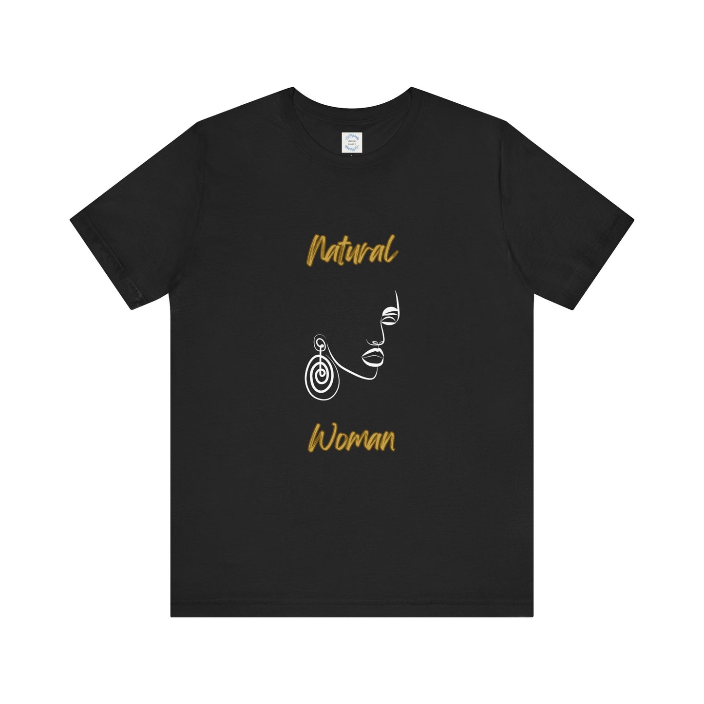 Natural Woman Music In My Soul (WL) Short Sleeve T-Shirt