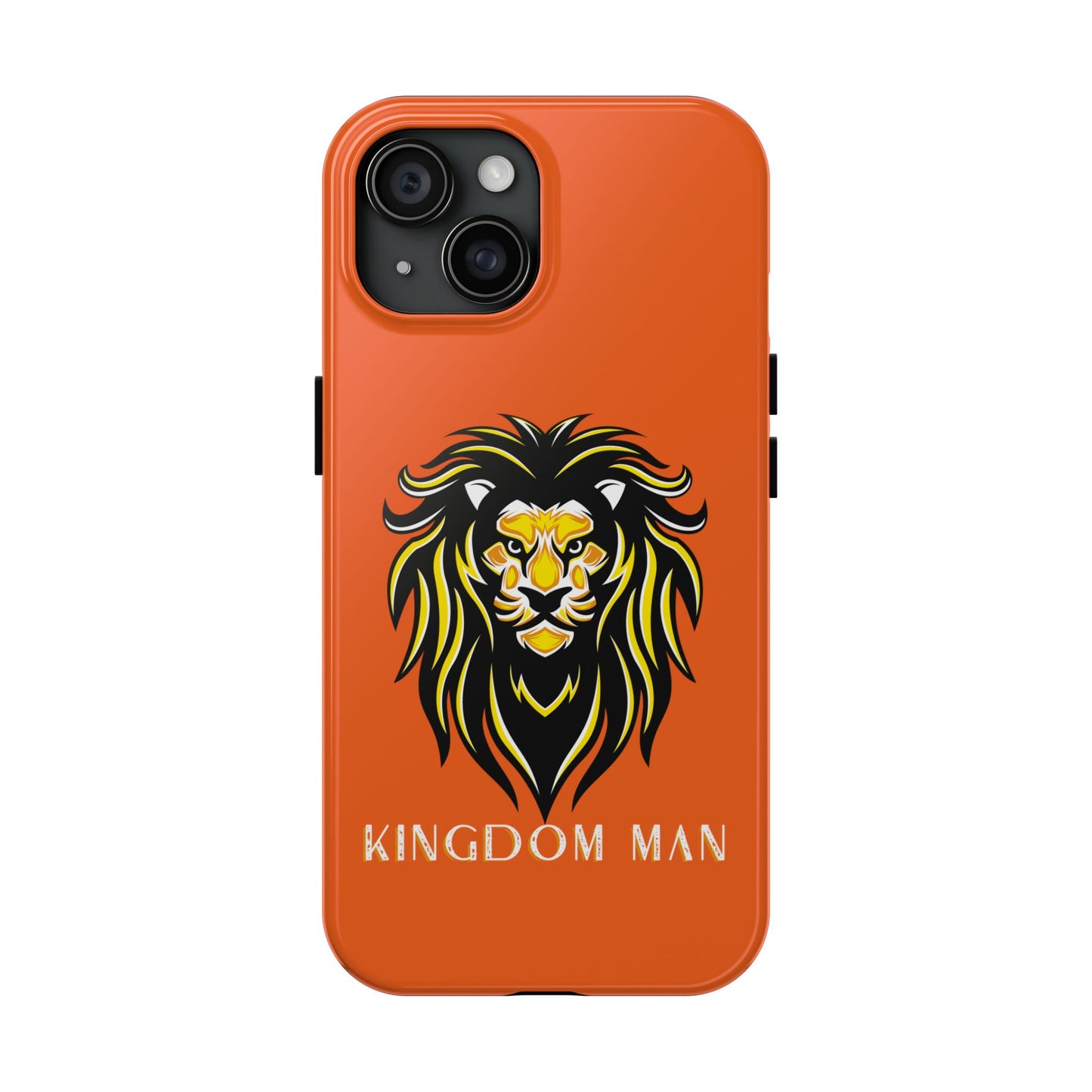 Kingdom Man (White-Gold Label) Tough Phone Case ORANGE