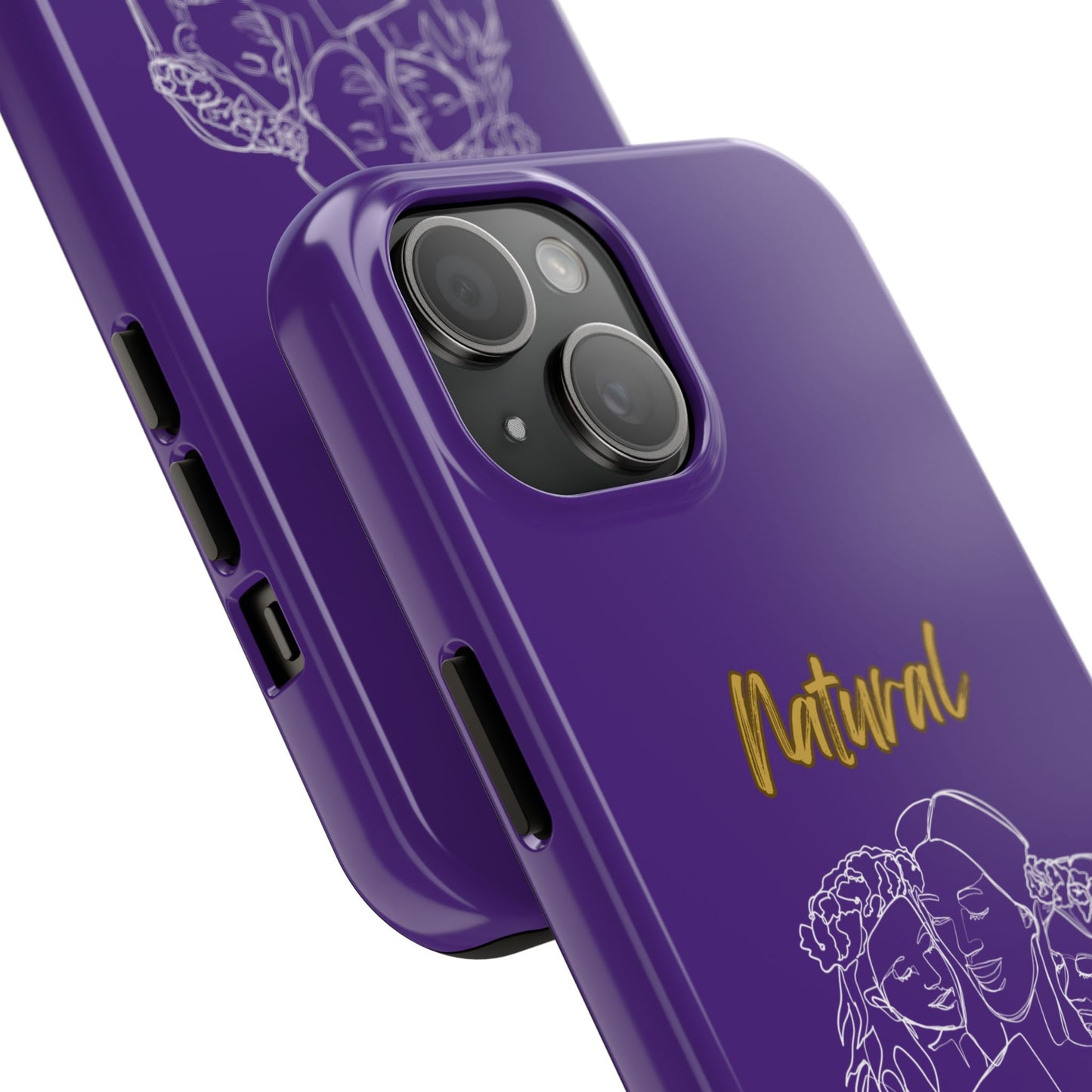 Natural Woman Me & My Girls (WL)Tough Phone Cases PURPLE