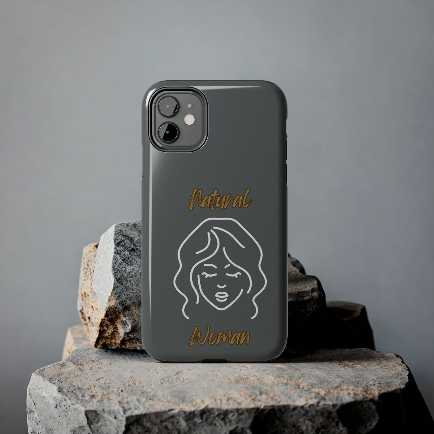 Natural Woman Modest (WL)Tough Phone Cases DARK GREY