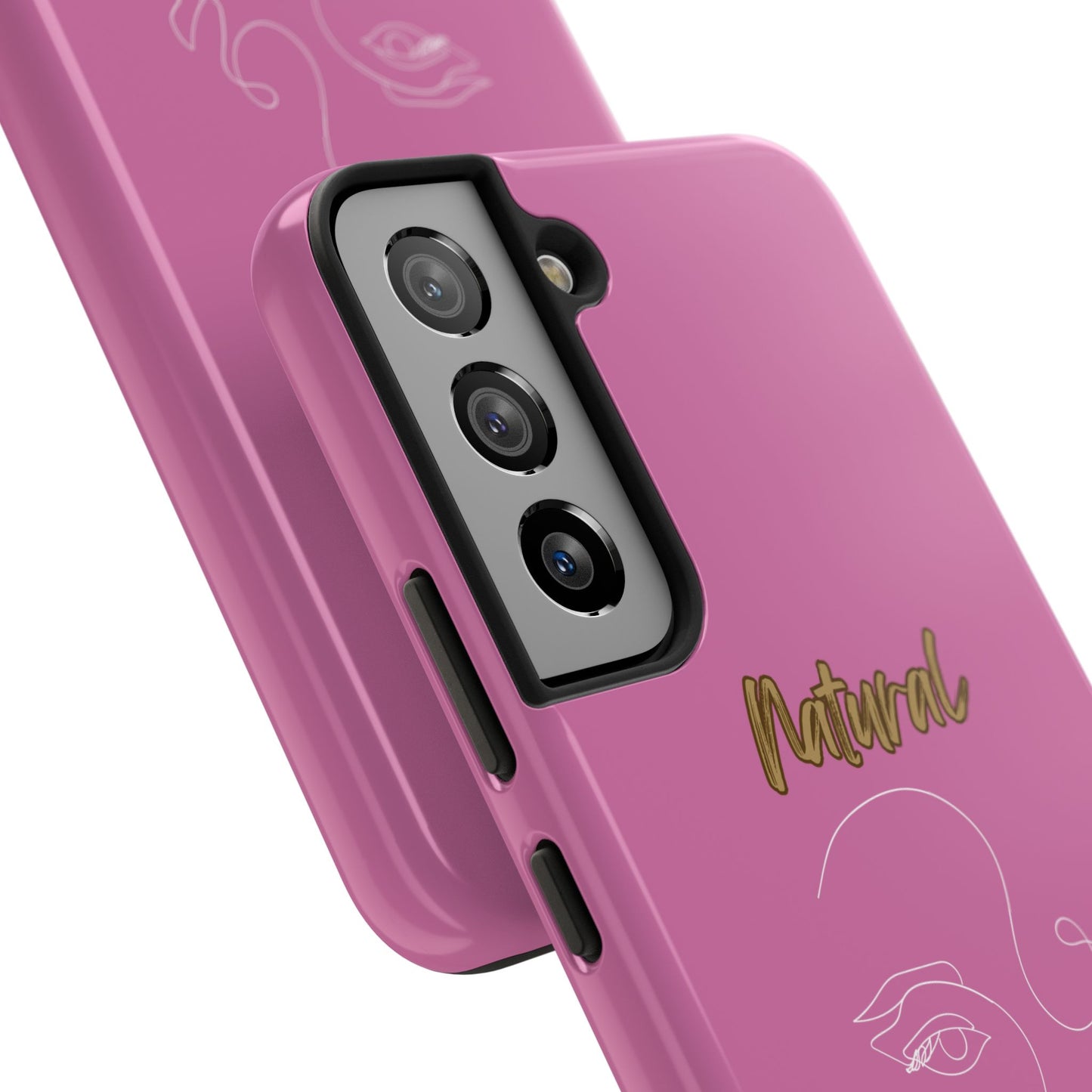 Natural Woman Looking (WL)Tough Phone Cases LIGHT PINK