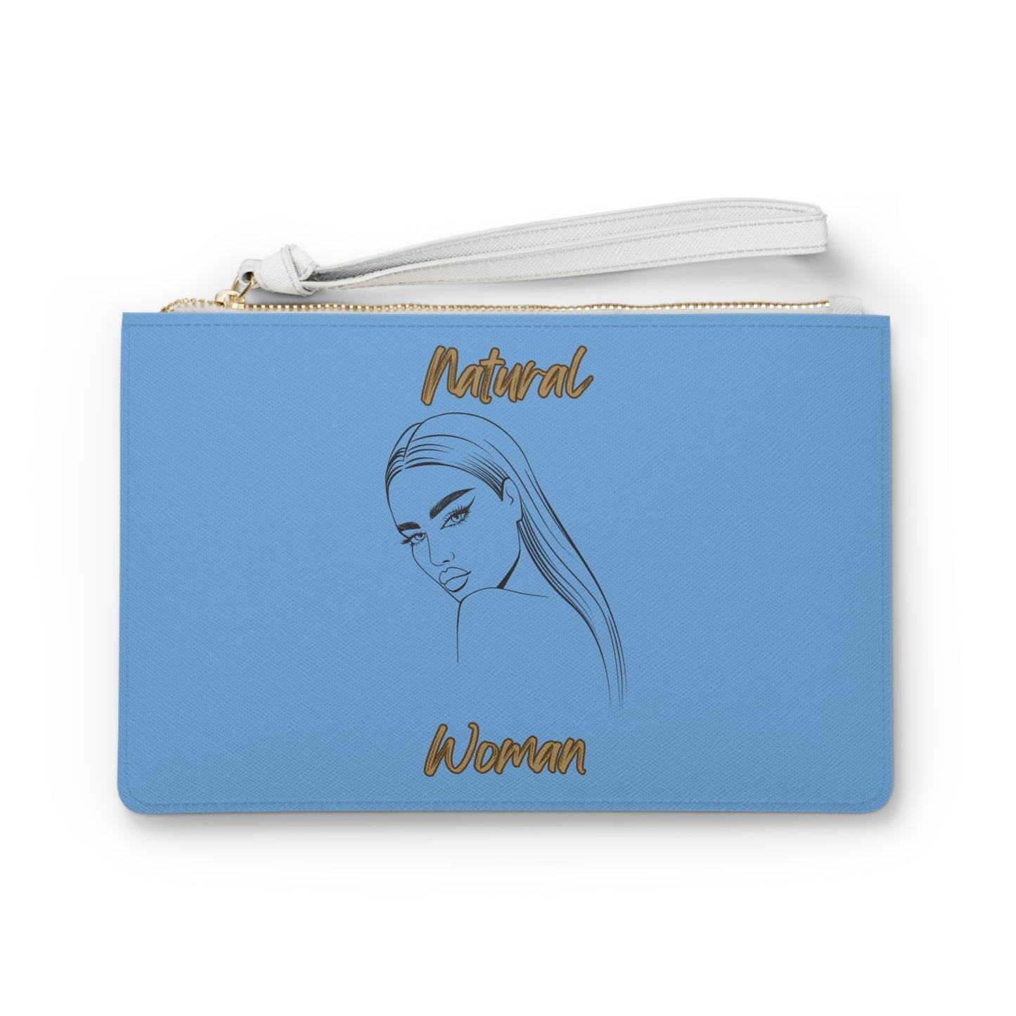 Natural Woman The Stare (BL) Clutch Bag LIGHT BLUE