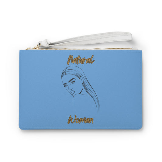 Natural Woman The Stare (BL) Clutch Bag LIGHT BLUE