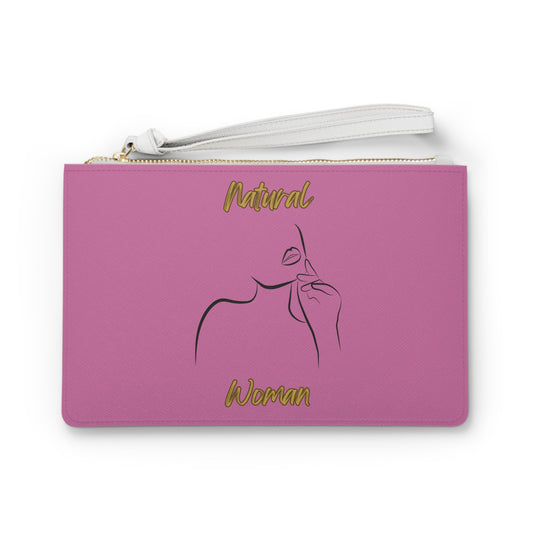 Natural Woman Chin Up (BL) Clutch Bag LIGHT PINK