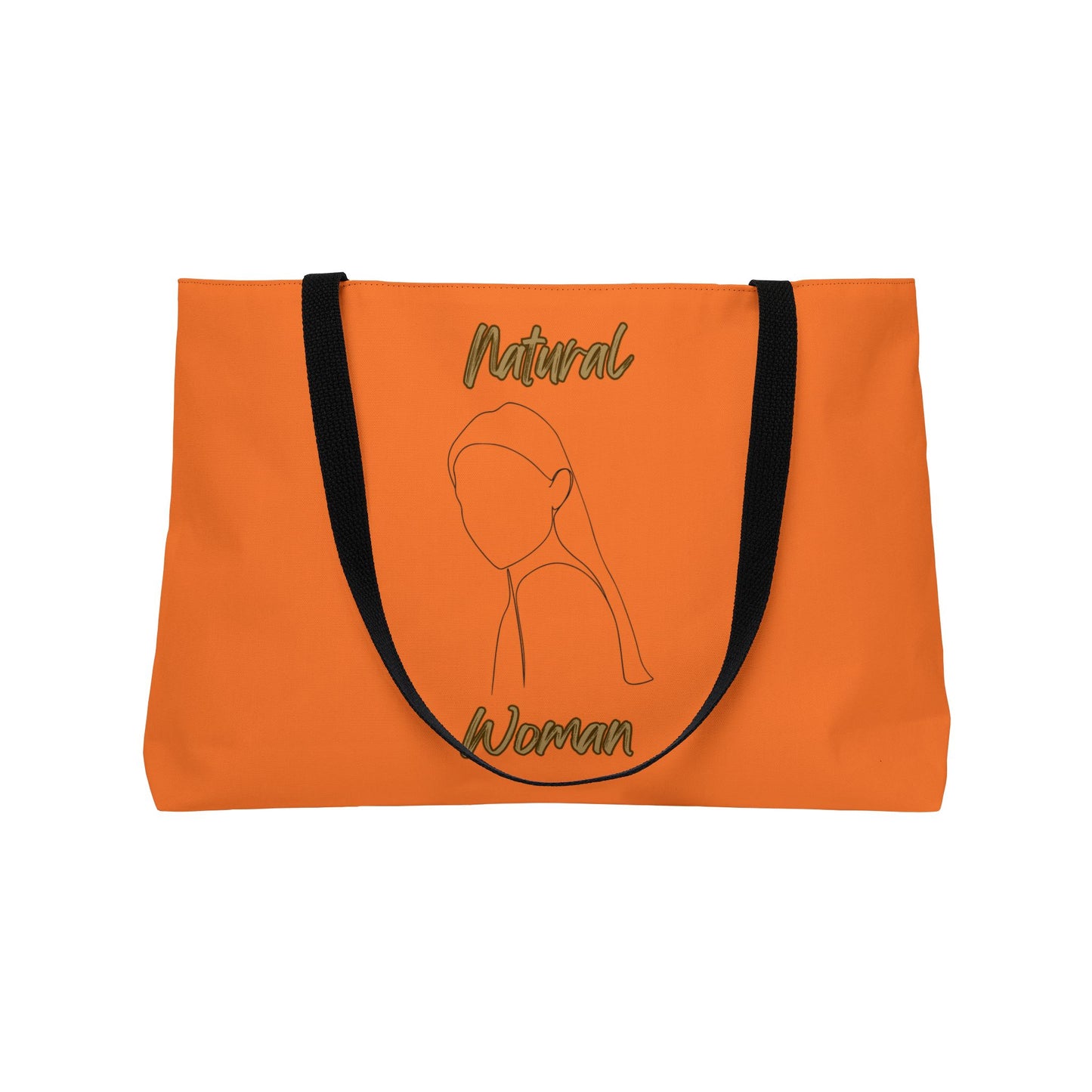 Natural Woman Tilted Look (BL) Weekender Tote Bag CRUSTA