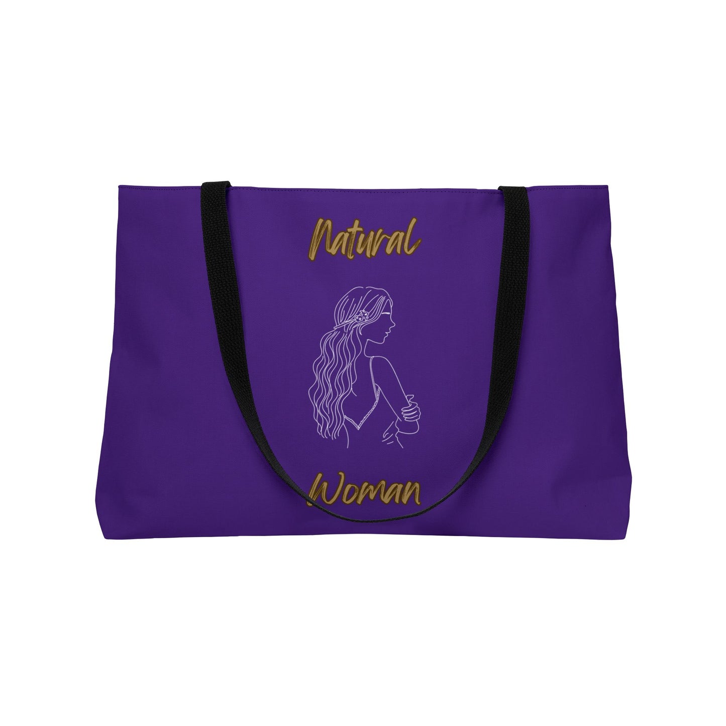 Natural Woman Young Woman (WL) Weekender Tote Bag PURPLE