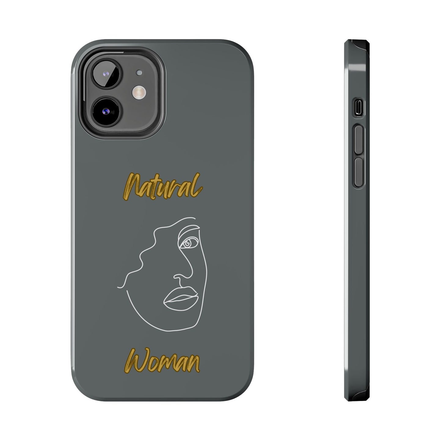 Natural Woman Peekaboo (WL)Tough Phone Cases DARK GREY