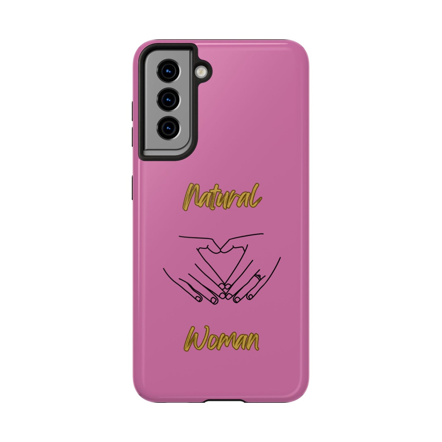 Natural Woman I Love You (BL)Tough Phone Cases LIGHT PINK