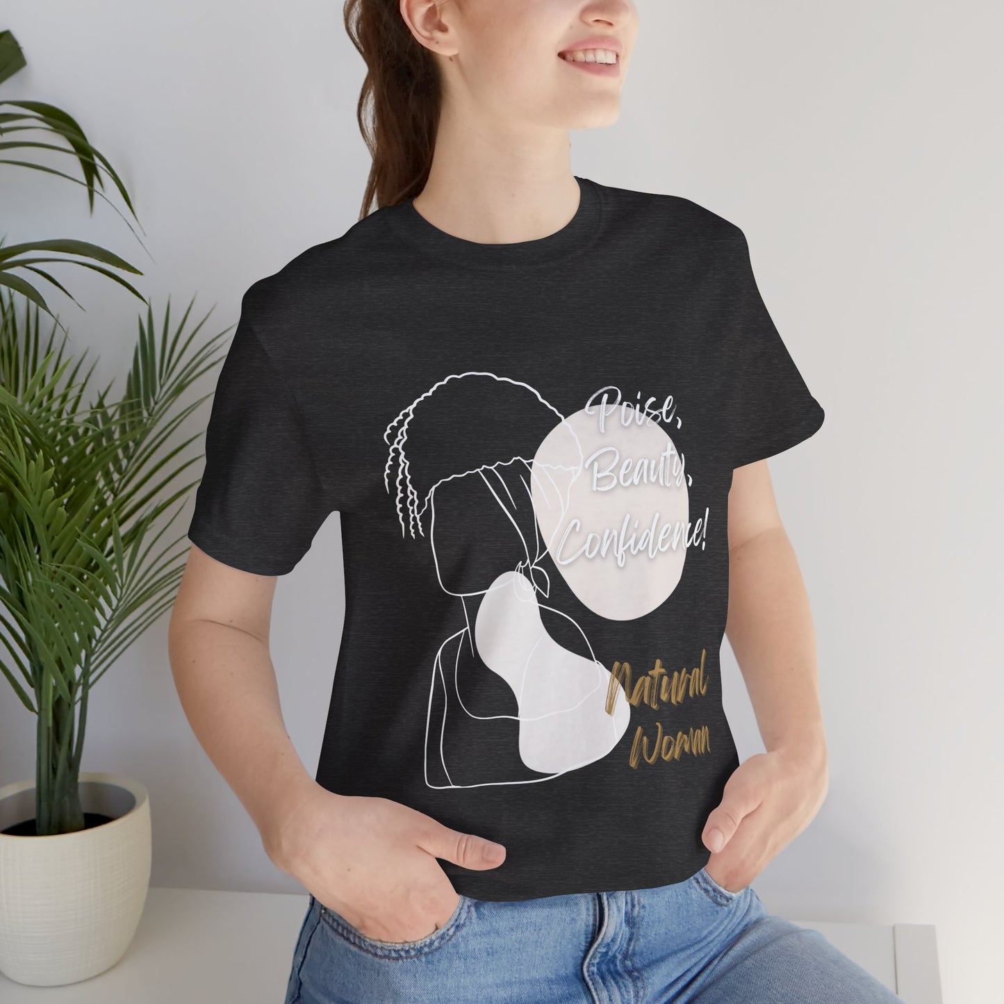 Natural Woman Puff (WL) Short Sleeve T-Shirt