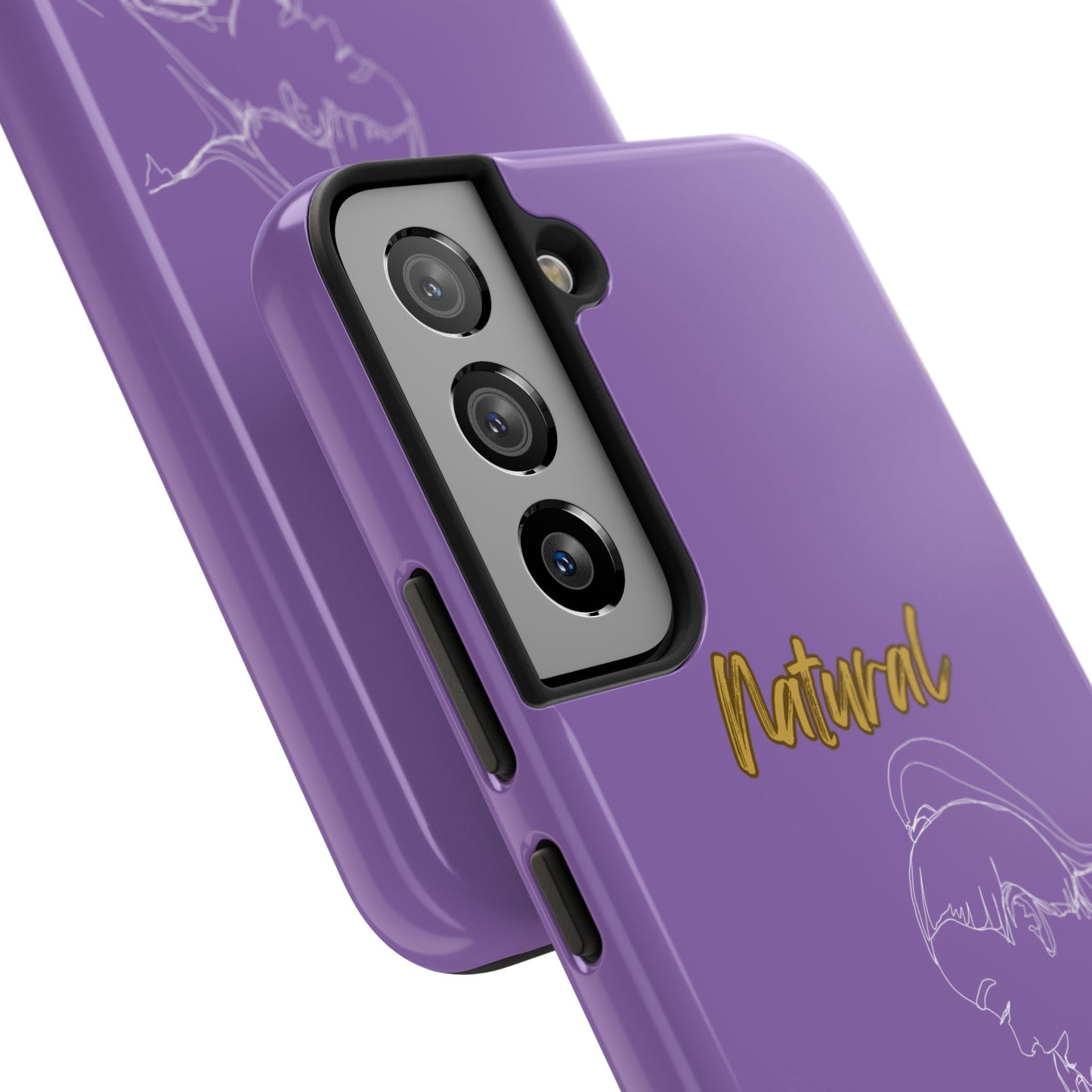 Natural Woman New Life (WL)Tough Phone Cases LIGHT PURPLE