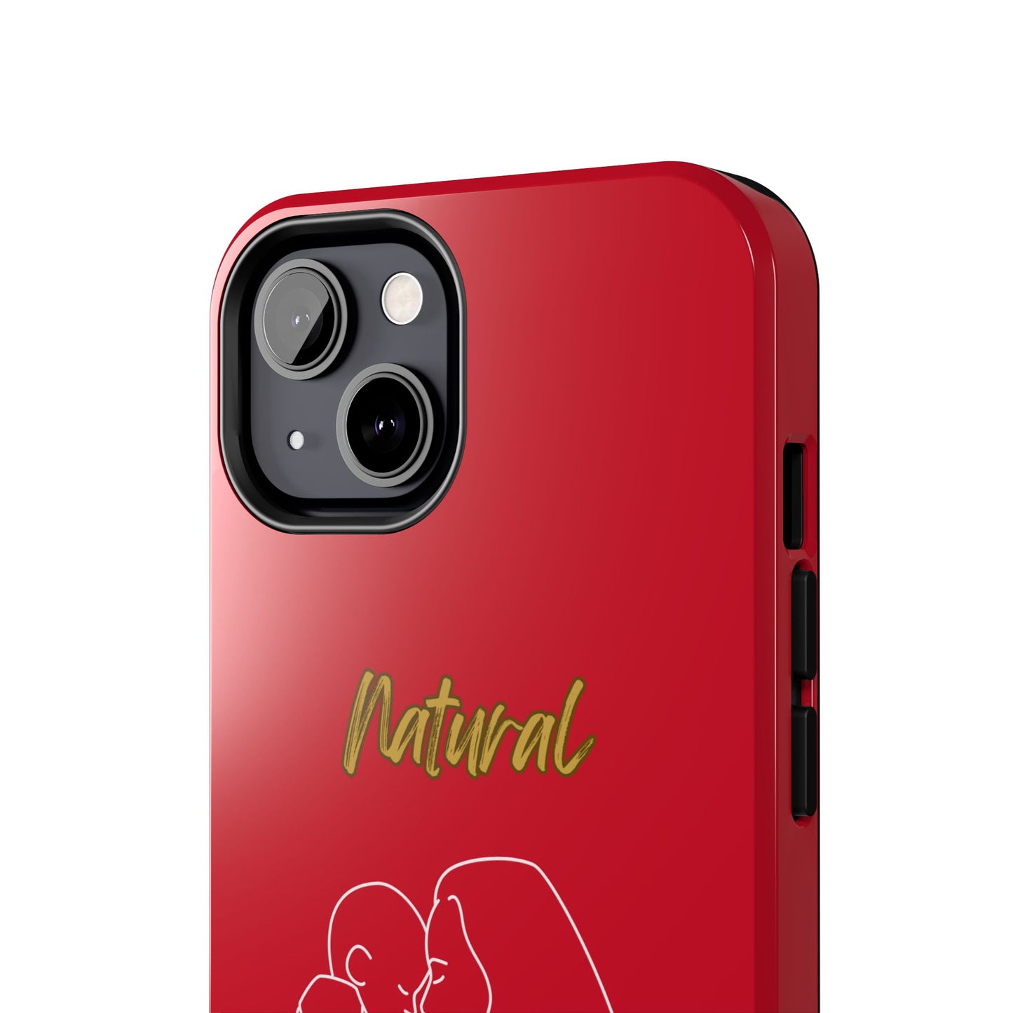 Natural Woman Joy (WL) Tough Phone Cases DARK RED