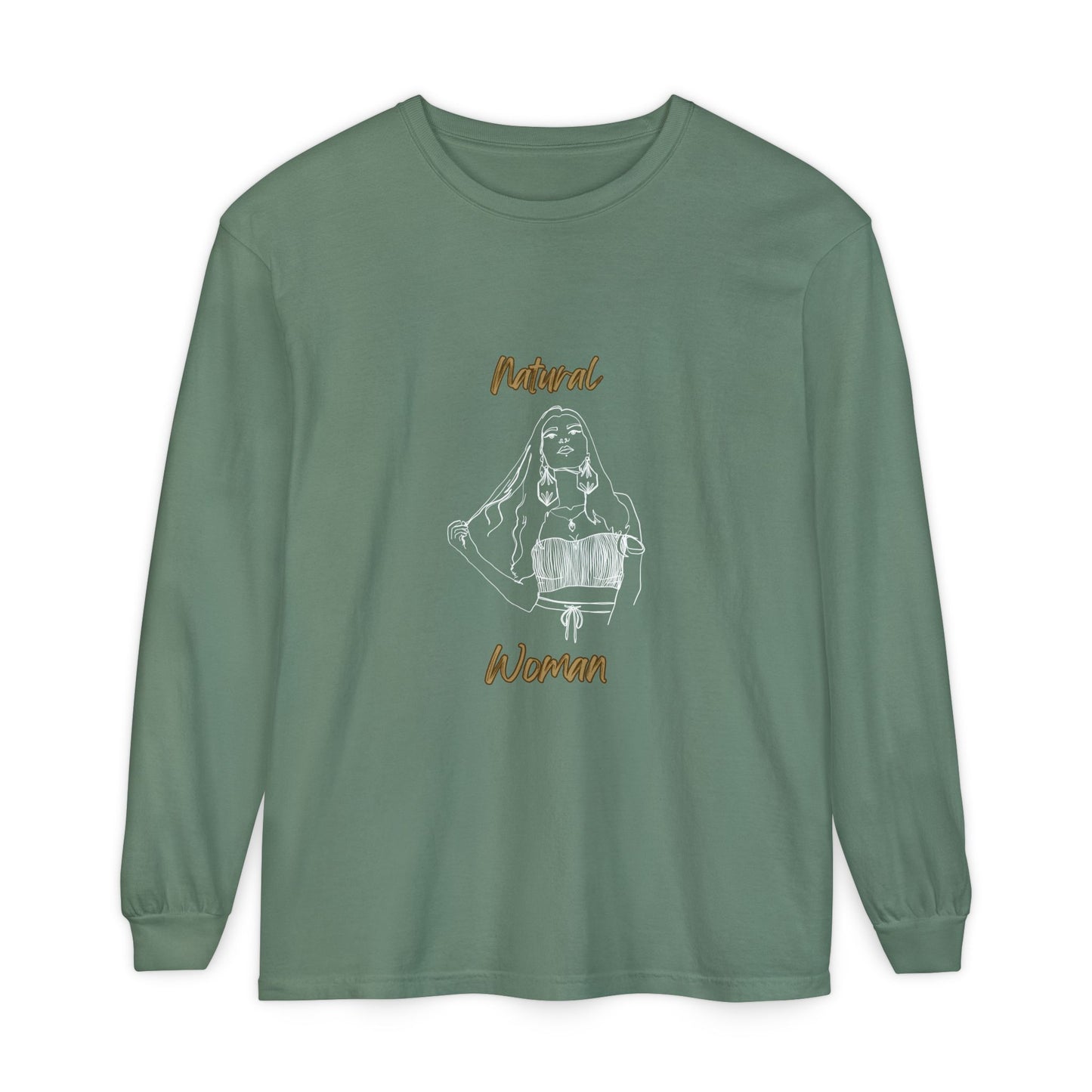 Natural Woman Thinking (WL) Long Sleeve T-Shirt