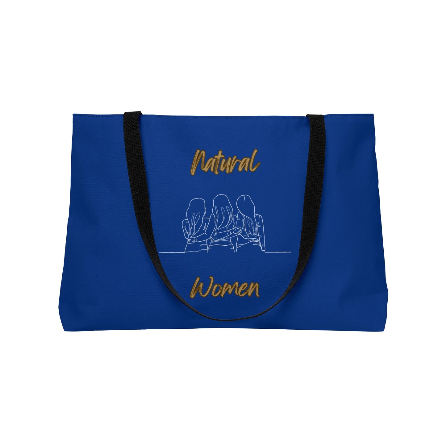 Natural Woman Loving Friends (WL) Weekender Tote Bag DARK BLUE