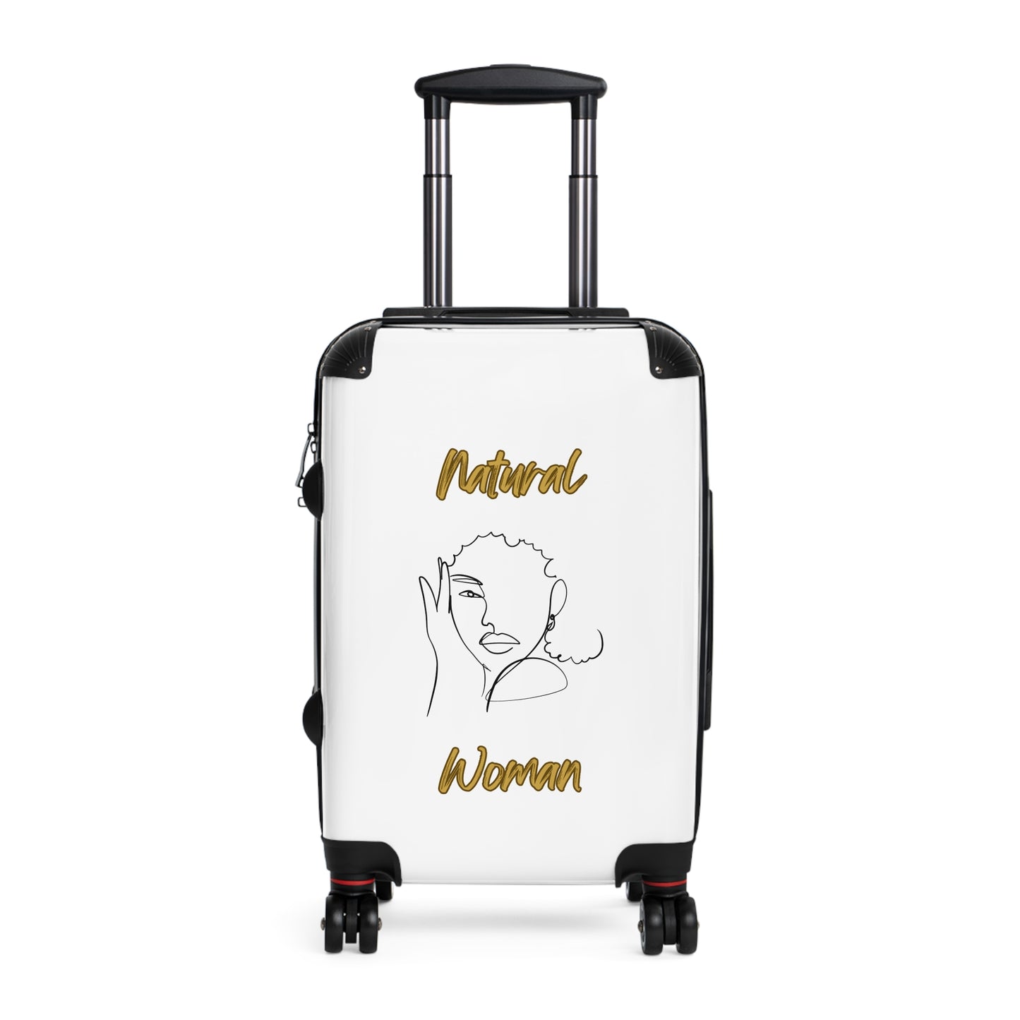 Natural Woman Let's Be Friends (BL) Suitcase WHITE