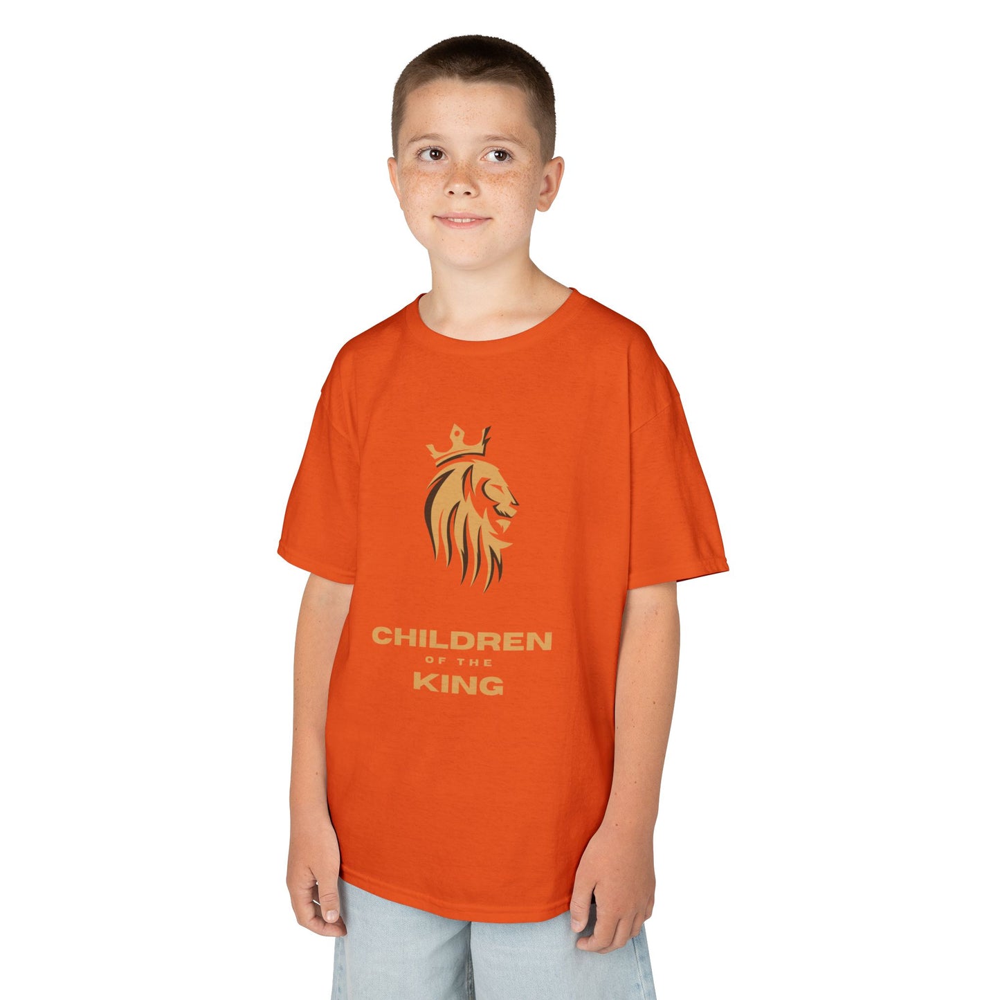 Children of the King Inspirational Kids Cotton T-Shirt (BRL)