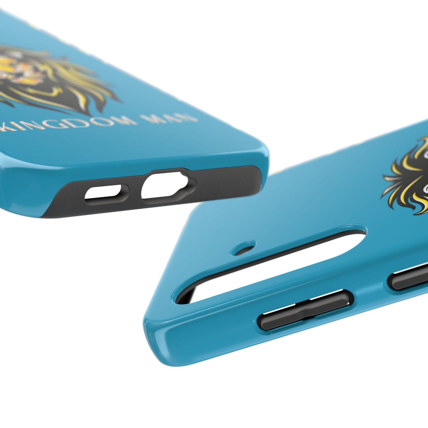 Kingdom Man (White-Gold Label) Tough Phone Case TURQUOISE