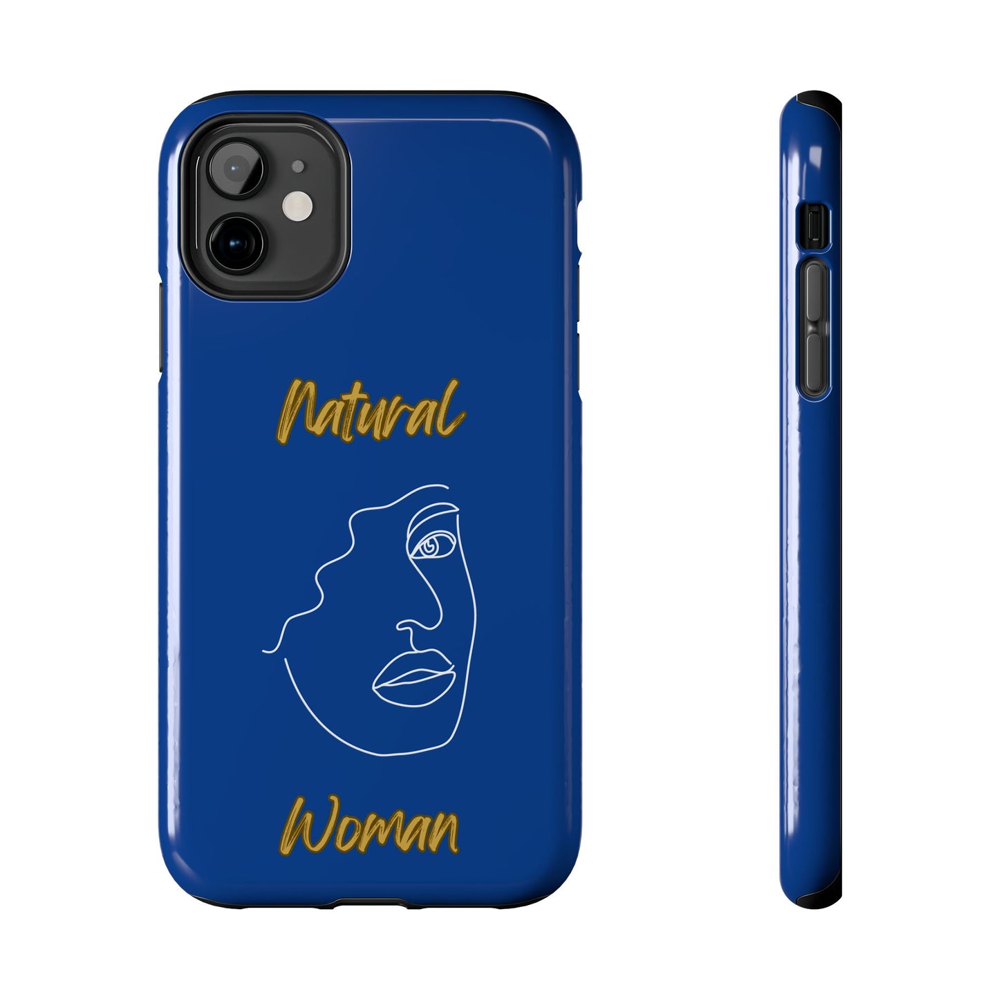 Natural Woman Peekaboo (WL)Tough Phone Cases DARK BLUE
