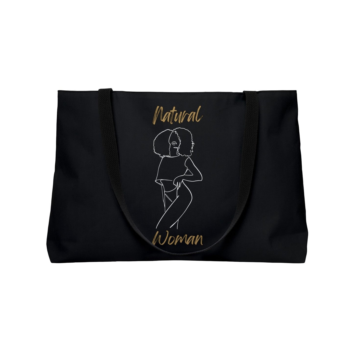 Natural Woman Pose (BL) Weekender Tote Bag BLACK