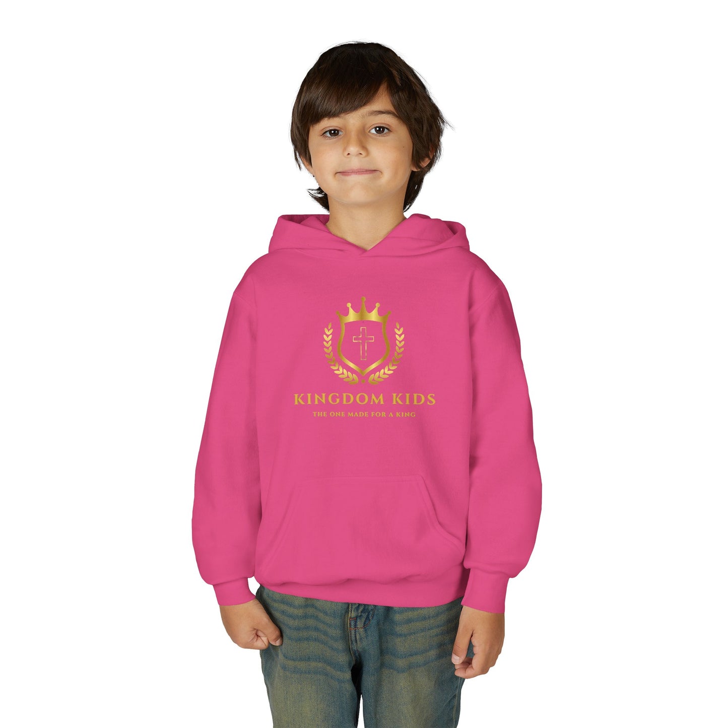 Kingdom Kids Crown Hoodie - Youth Heavy Blend Sweatshirt