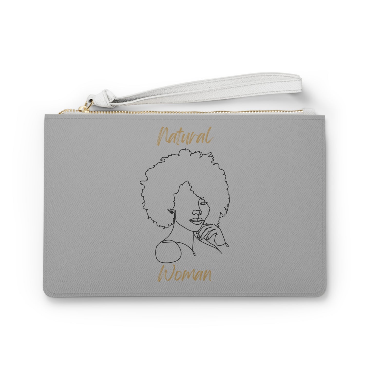 Natural Woman The Look (BL) Clutch Bag LIGHT GREY