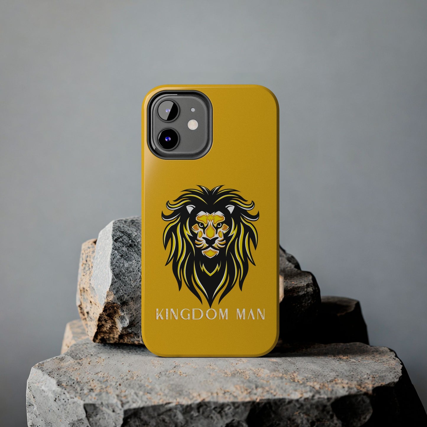 Kingdom Man (White-Gold Label) Tough Phone Case YELLOW