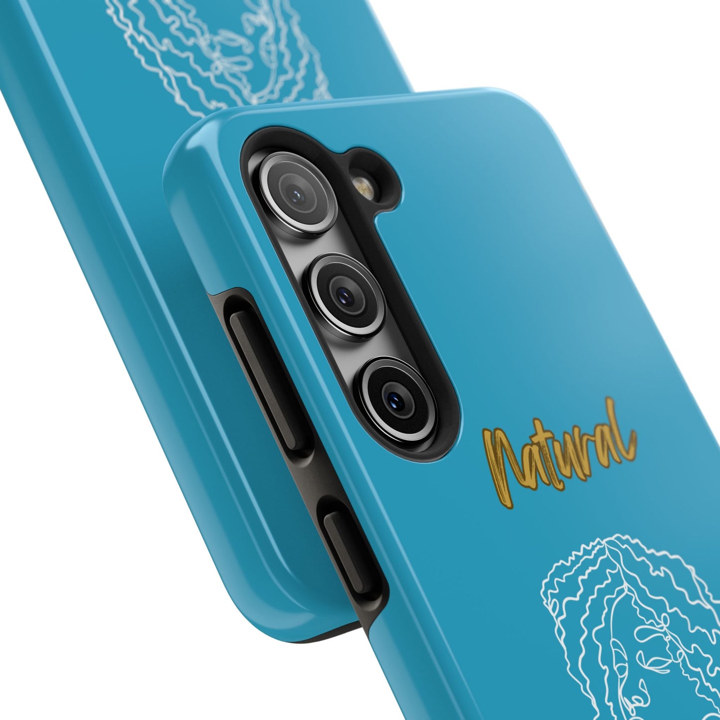 Natural Woman Naturally Me (WL)Tough Phone Cases TURQUOISE