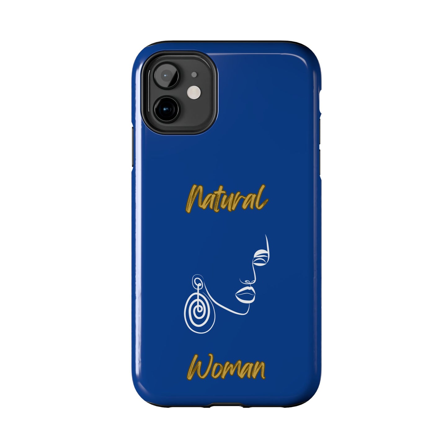 Natural Woman Music In My Soul (WL)Tough Phone Cases DARK BLUE