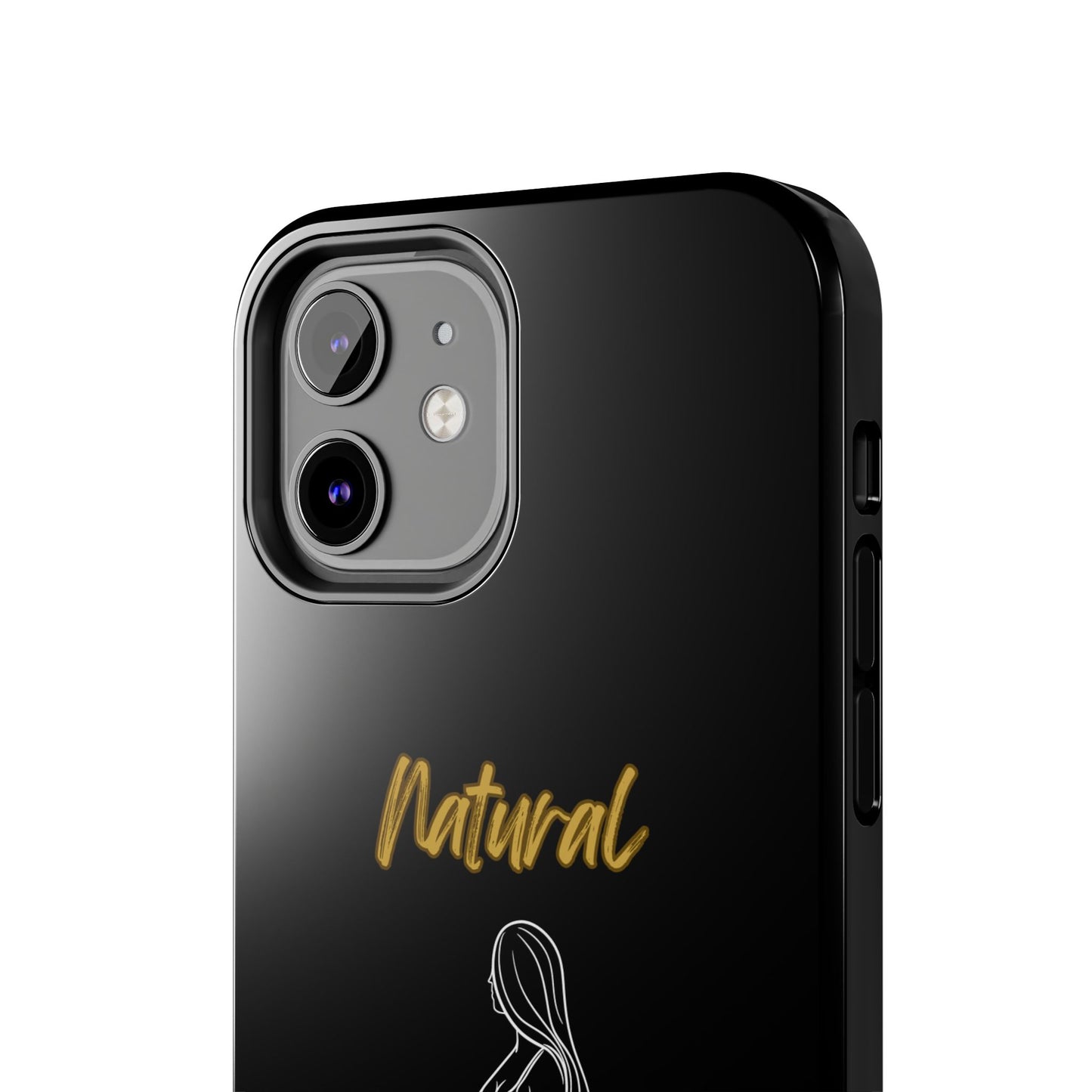 Natural Woman Expecting (WL)Tough Phone Cases BLACK
