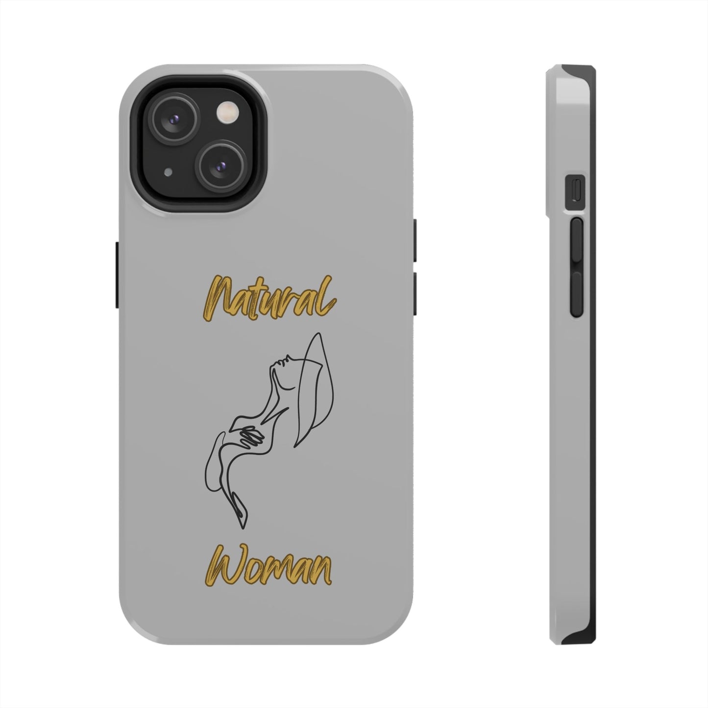 Natural Woman Free (BL)Tough Phone Cases LIGHT GREY