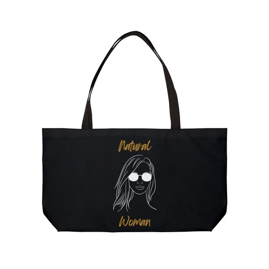 Natural Woman Shades (WL) Weekender Tote Bag BLACK