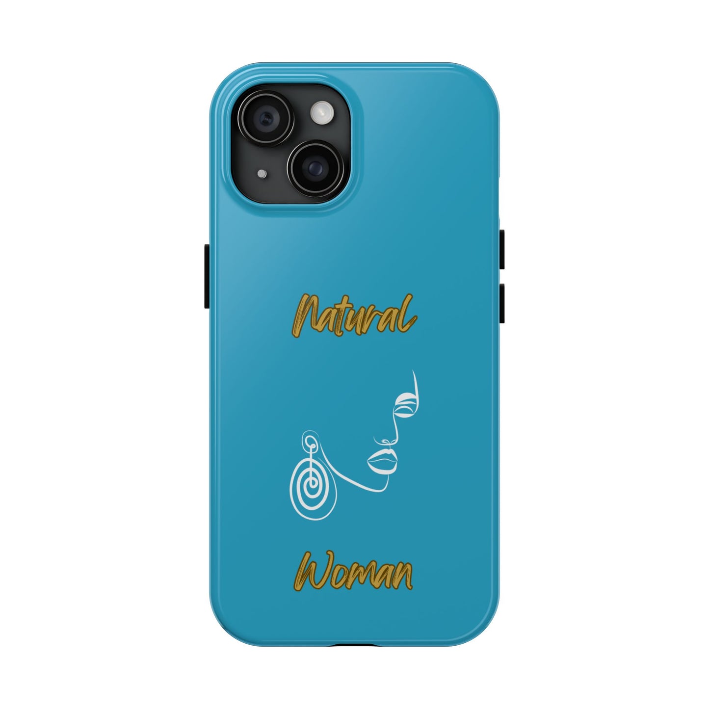 Natural Woman Music In My Soul (WL)Tough Phone Cases TURQUOISE
