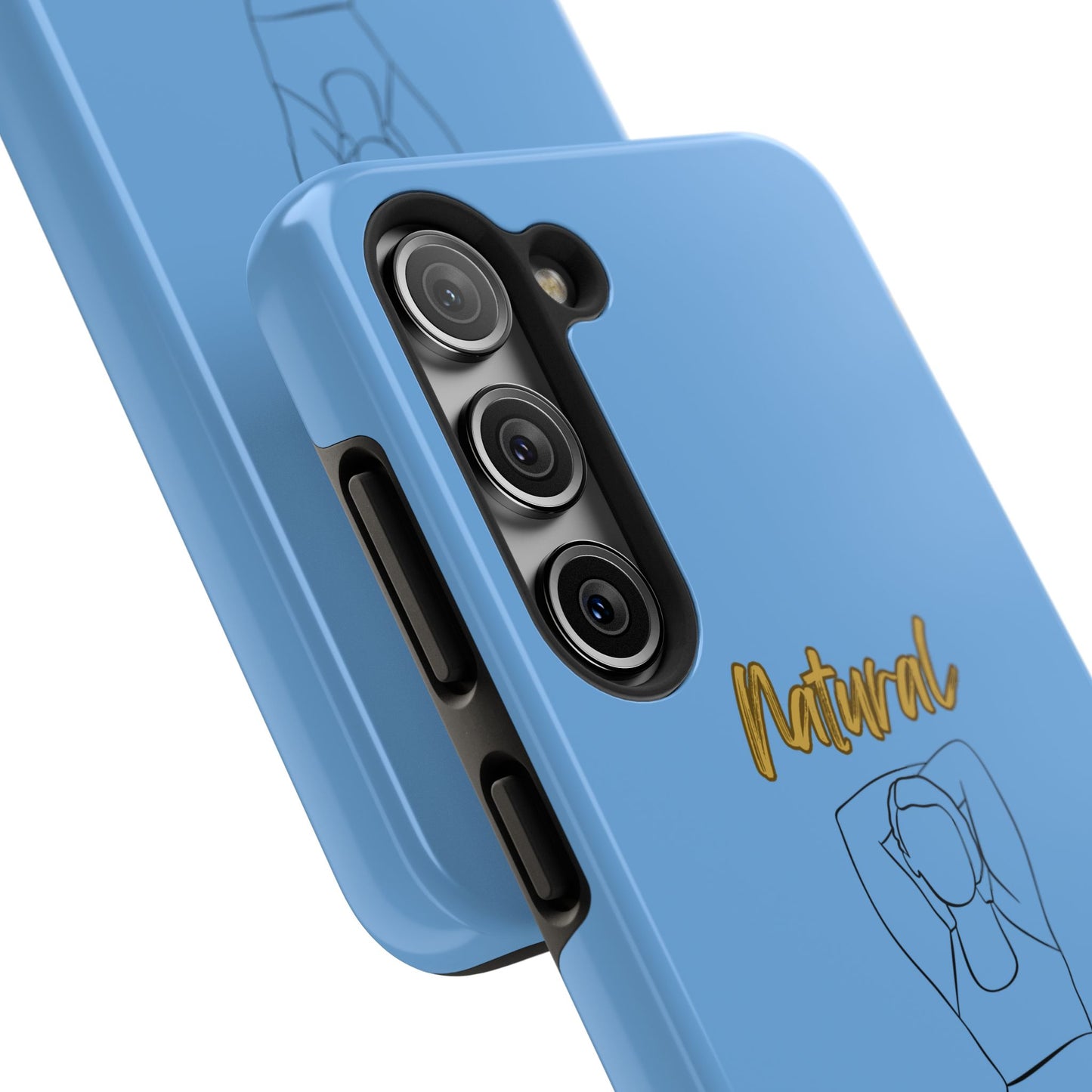 Natural Woman I Love Me (BL)Tough Phone Cases LIGHT BLUE