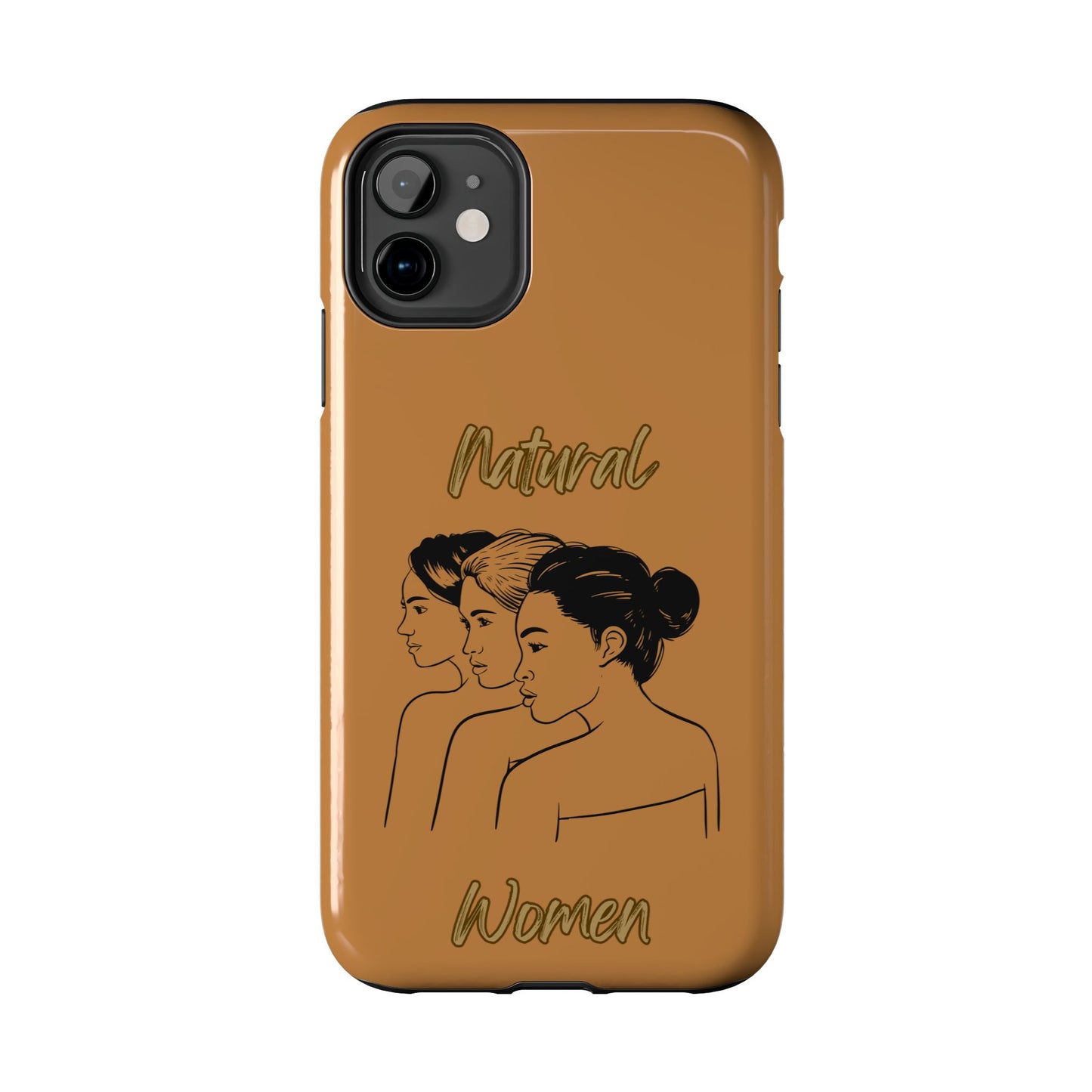 Natural Women United Friends (BL)Tough Phone Cases LIGHT BROWN