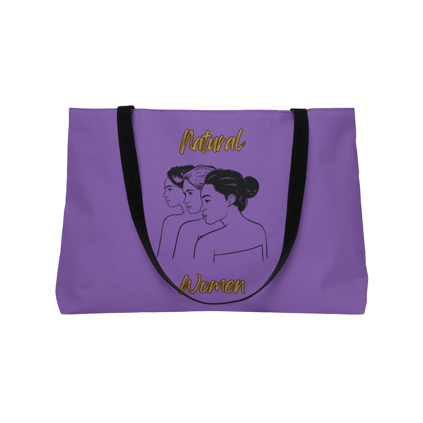 Natural Women United Friends (BL) Weekender Tote Bag LIGHT PURPLE