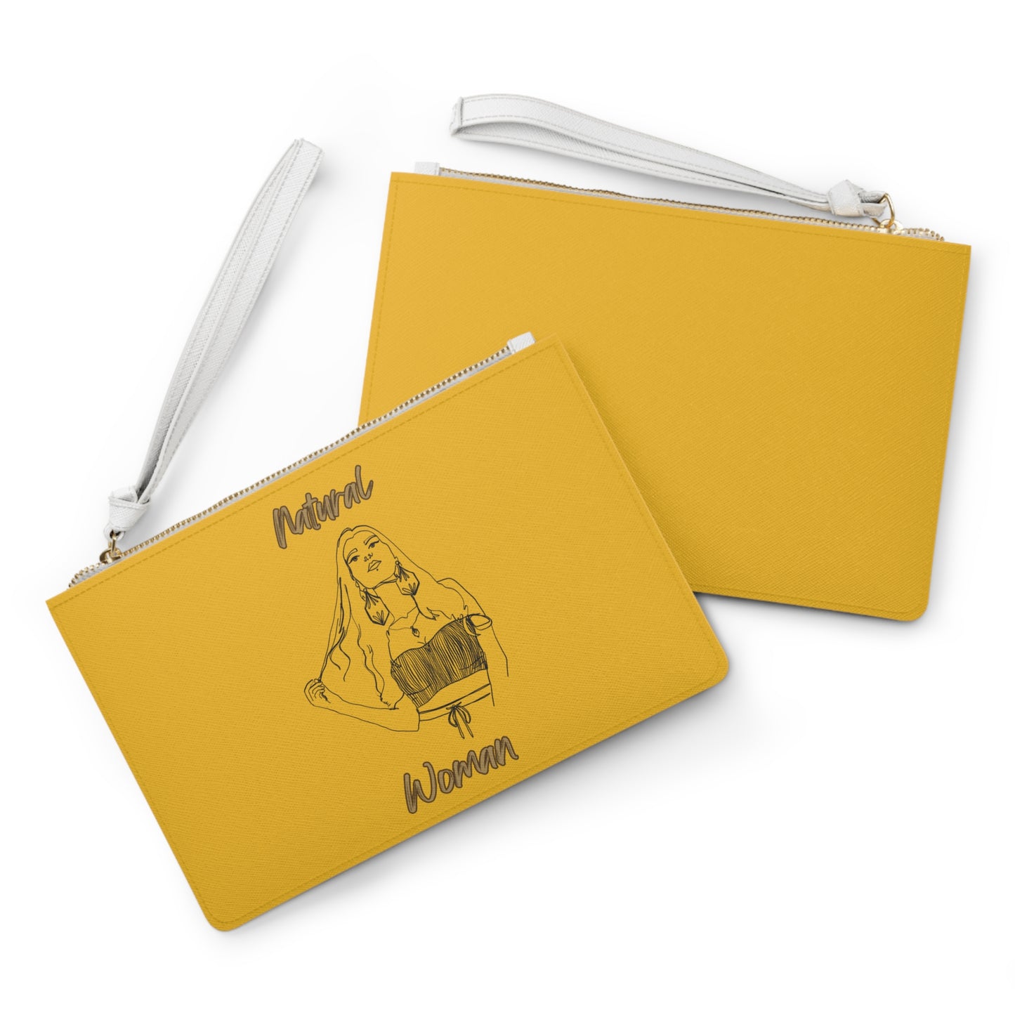 Natural Woman Thinking (BL) Clutch Bag YELLOW
