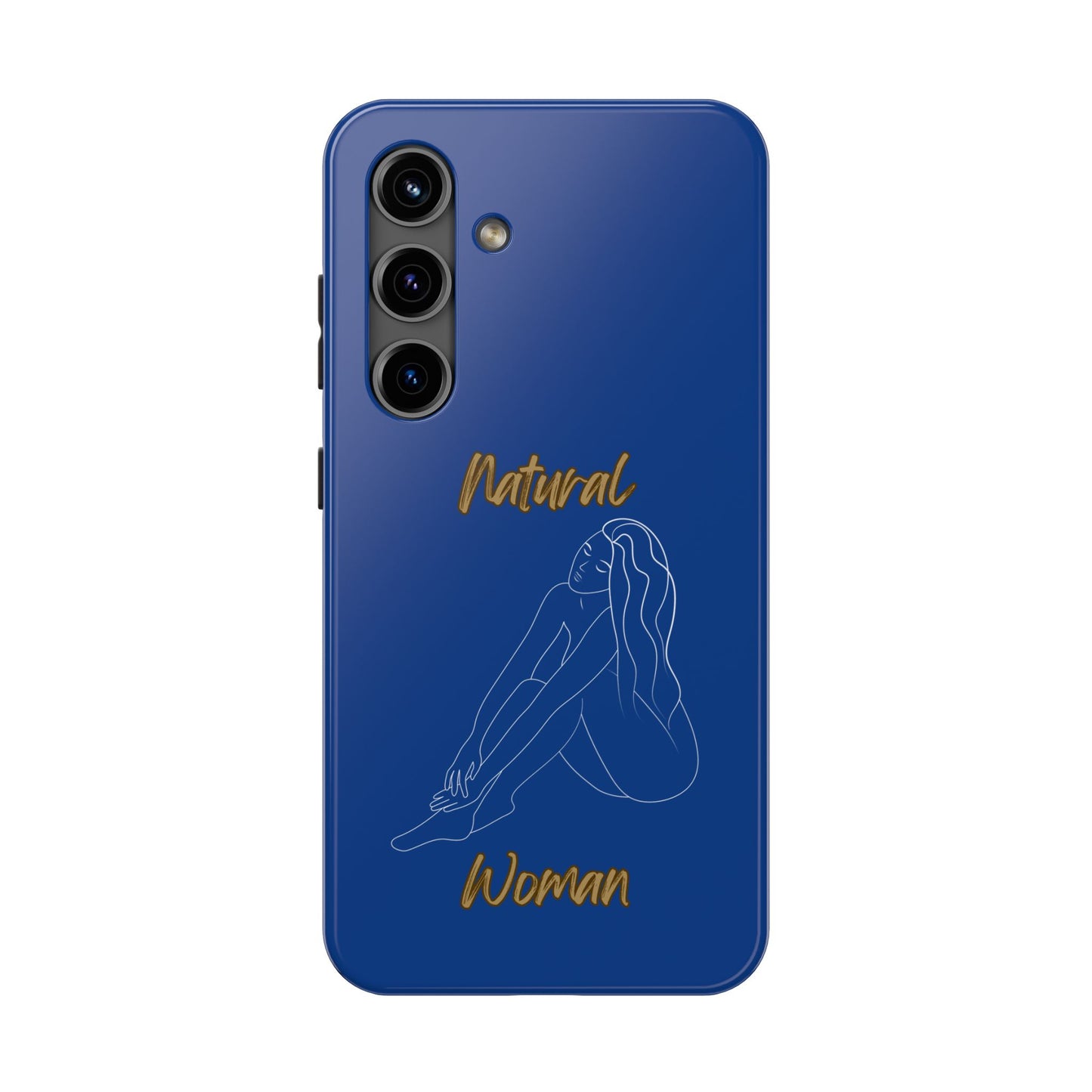 Natural Woman Beauty (WL) Tough Phone Cases DARK BLUE