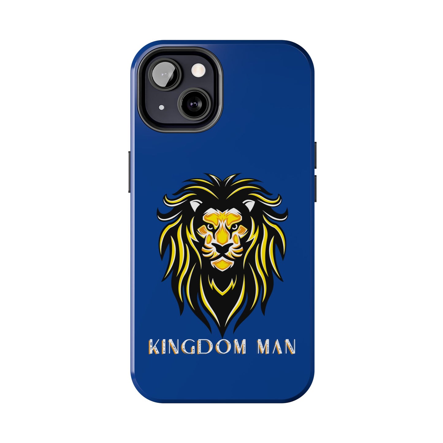 Kingdom Man (White-Gold Label) Tough Phone Case DARK BLUE