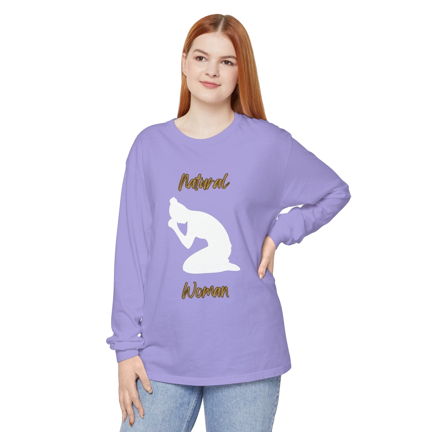 Natural Woman Pray (WL) Long Sleeve T-Shirt