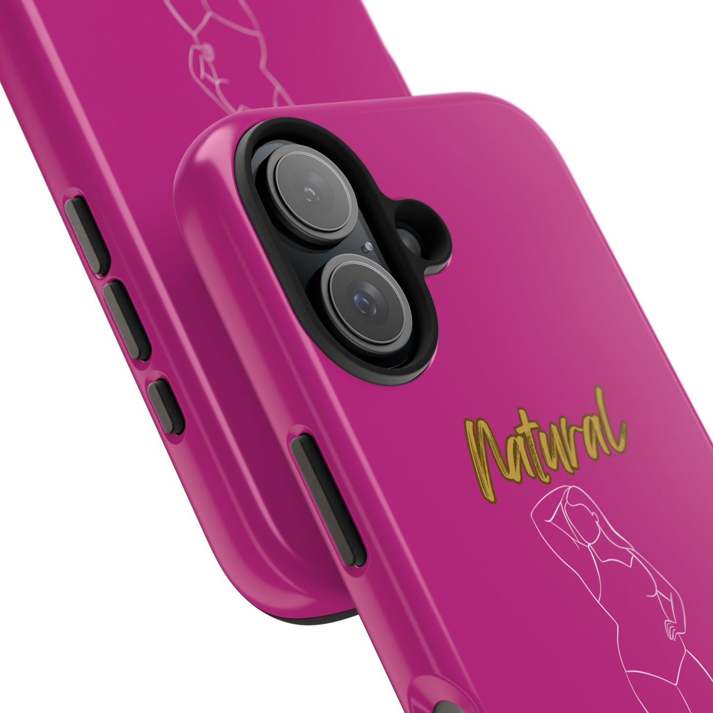 Natural Woman Looking Good (WL)Tough Phone Cases PINK