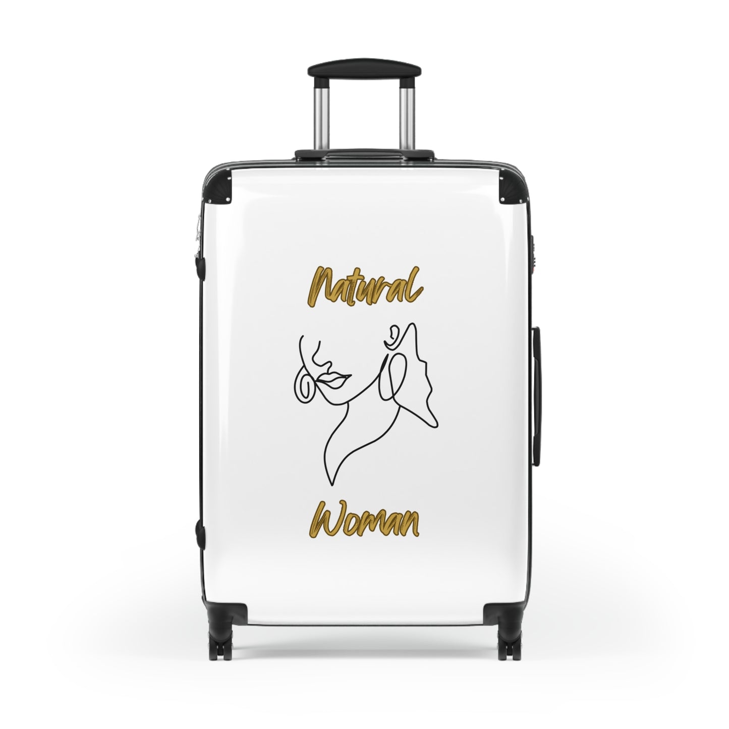Natural Woman Lips (BL) Suitcase WHITE