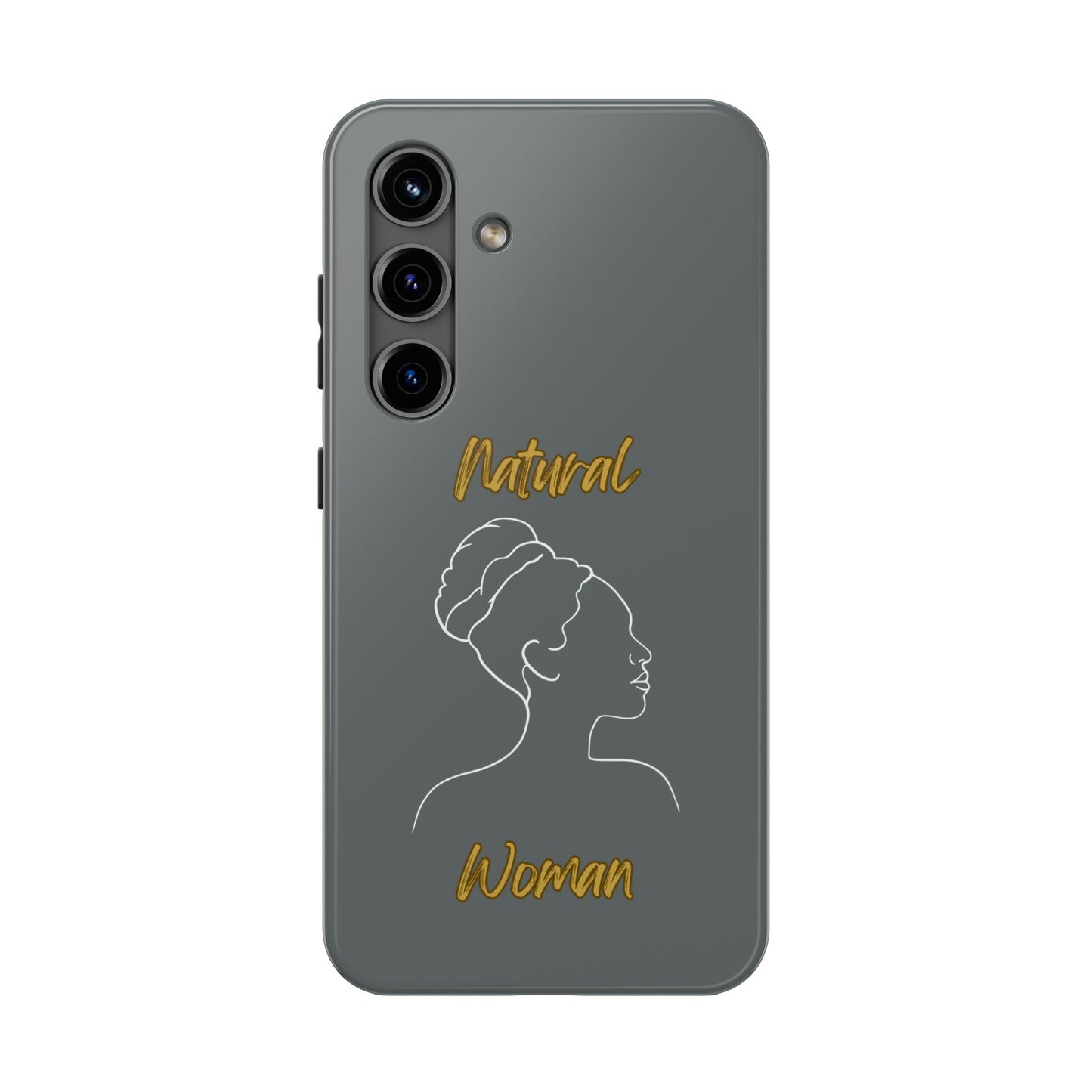 Natural Woman Mixed (WL)Tough Phone Cases DARK GREY