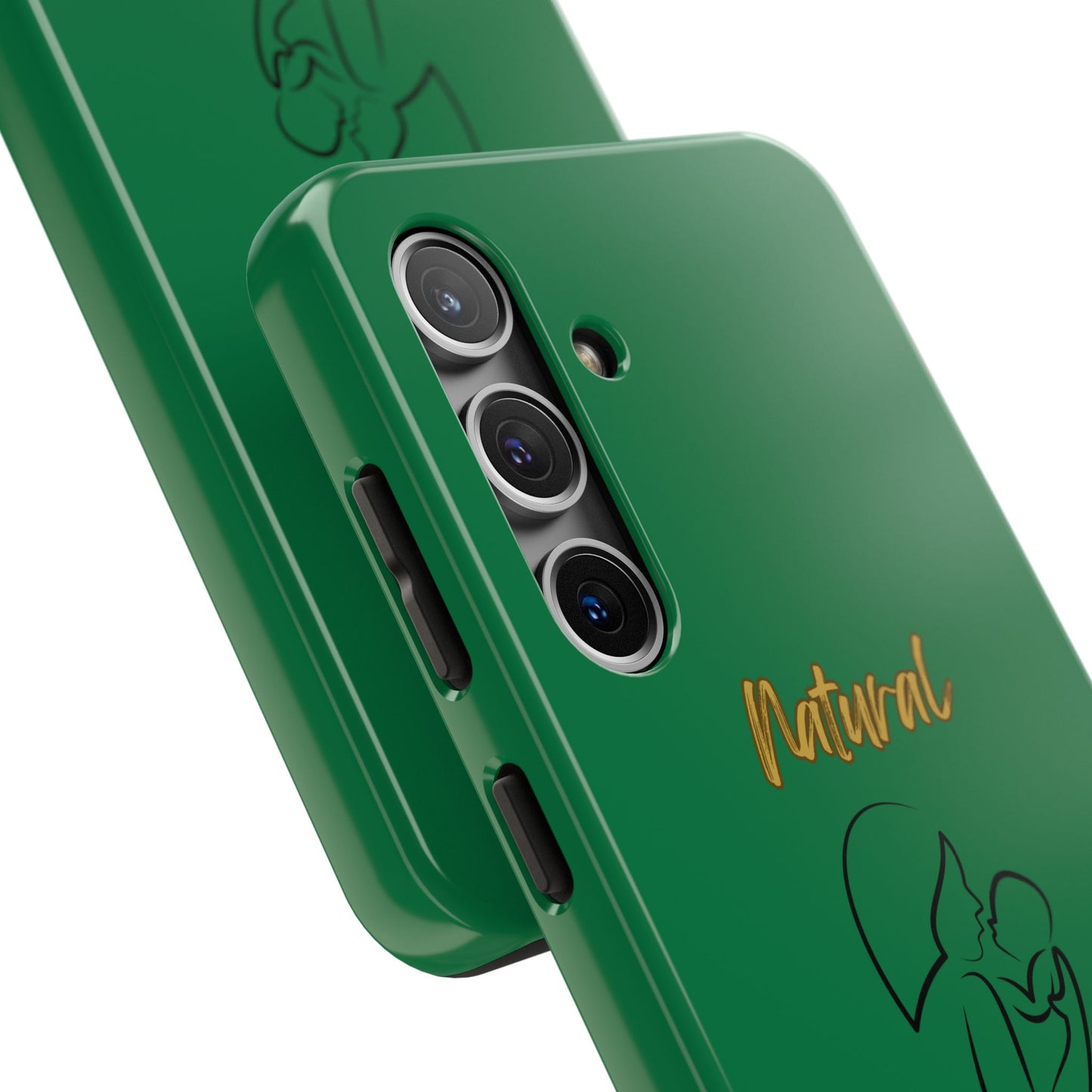 Natural Woman Long Awaited (BL)Tough Phone Cases DARK GREEN