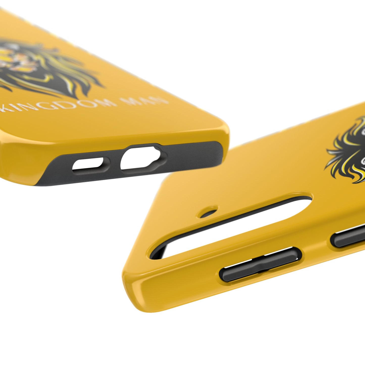 Kingdom Man (White-Gold Label) Tough Phone Case YELLOW