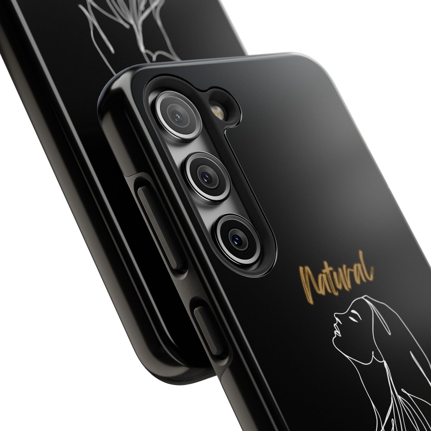 Natural Woman Appreciation (WL)Tough Phone Cases BLACK