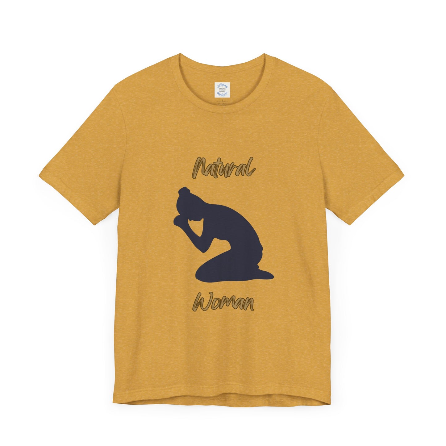 Natural Woman Pray (BL) Short Sleeve T-Shirt