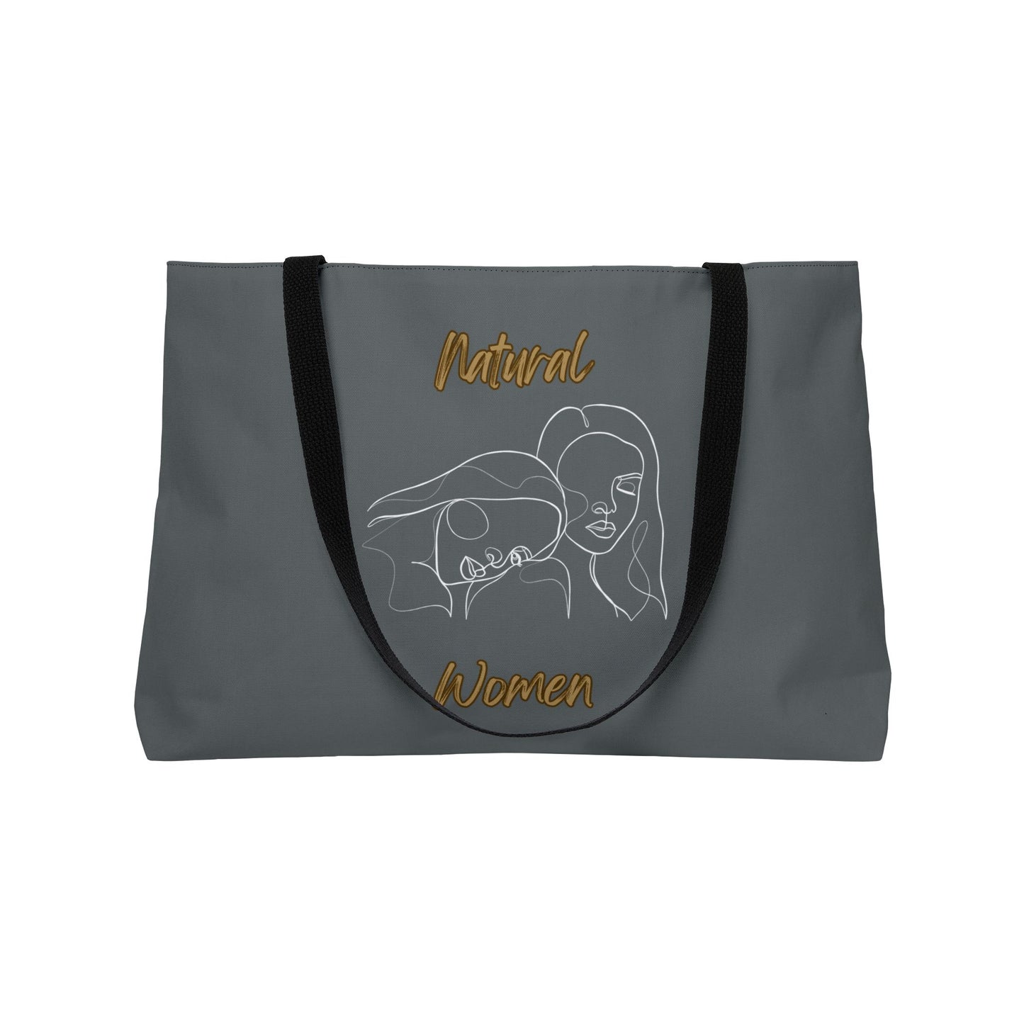 Natural Women Sisters (WL) Weekender Tote Bag DARK GREY