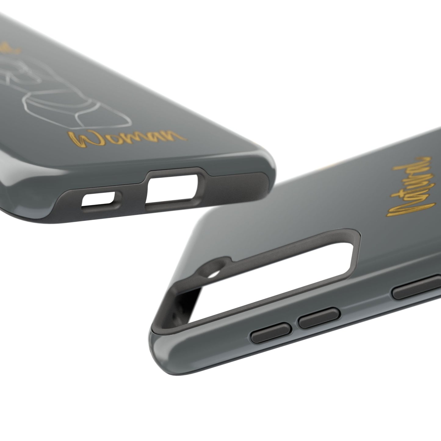 Natural Woman I Love Me (WL)Tough Phone Cases DARK GREY