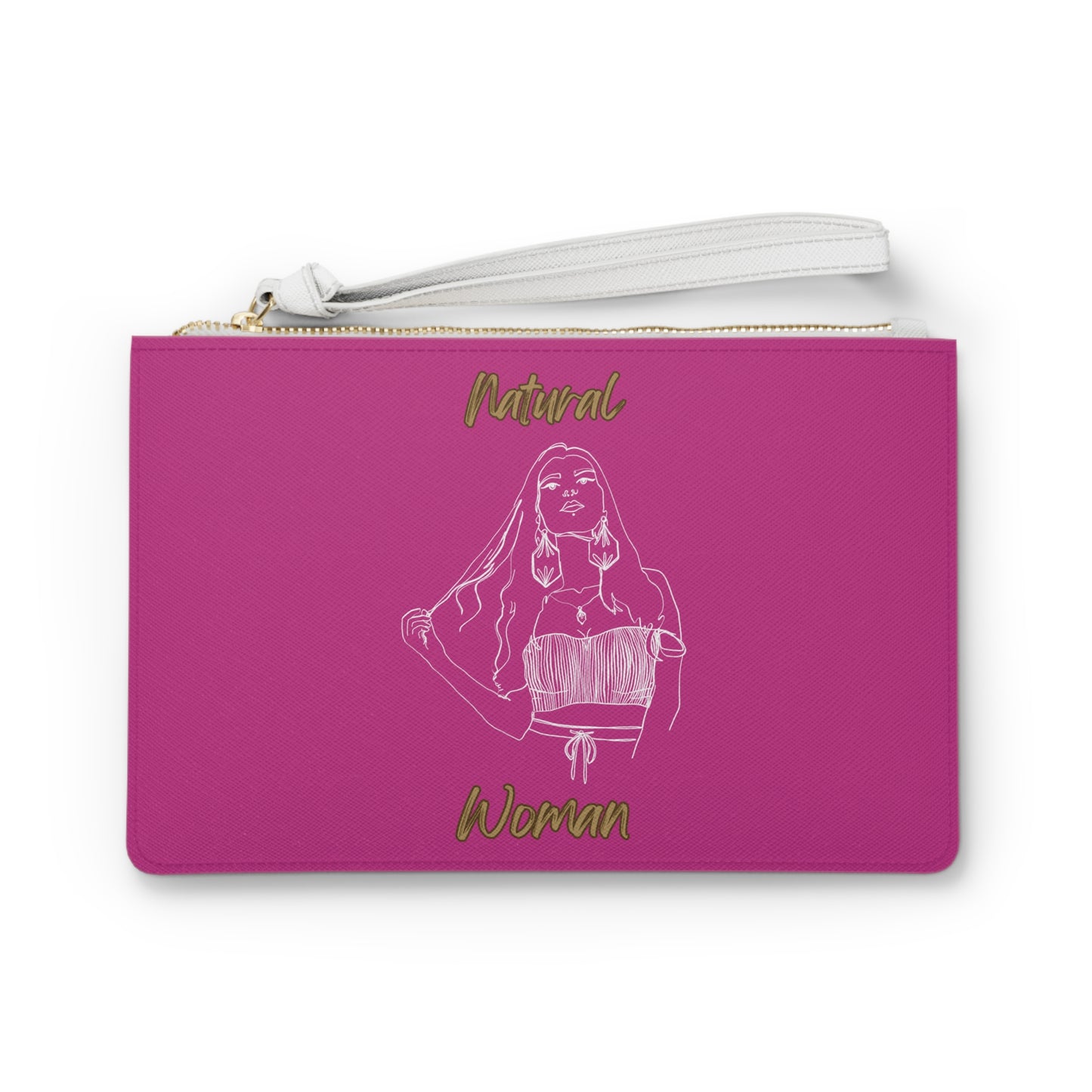 Natural Woman Thinking (WL) Clutch Bag PINK