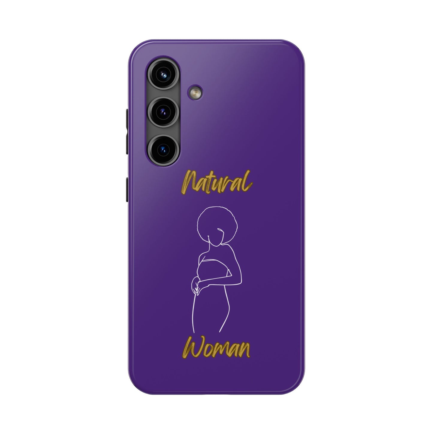 Natural Woman Sho Nuff (WL)Tough Phone Cases  PURPLE