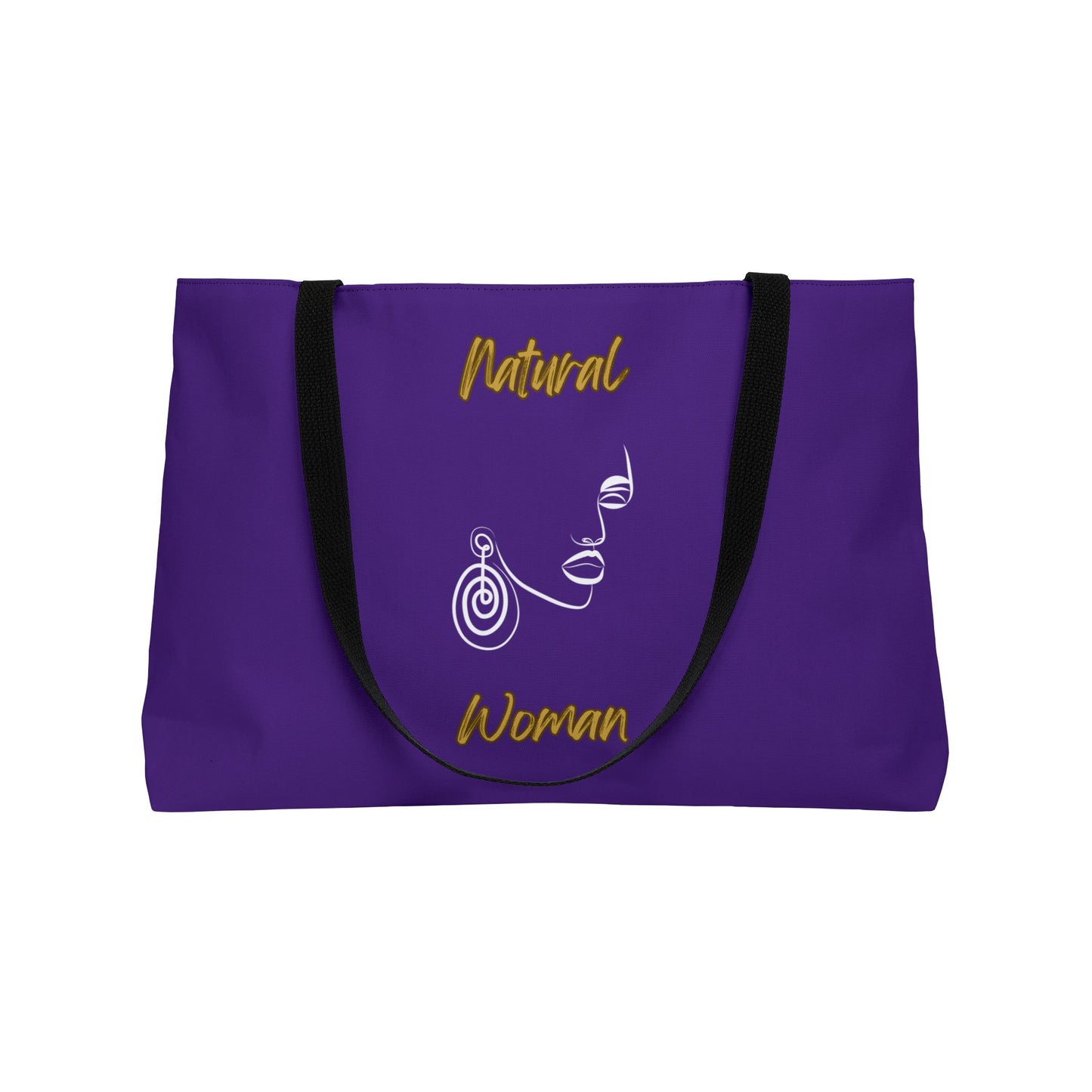 Natural Woman Mus ic In My Soul (WL) Weekender Tote Bag PURPLE